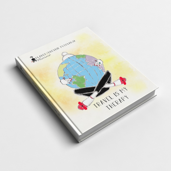 Planer dnevnik putovanja (motiv globus)