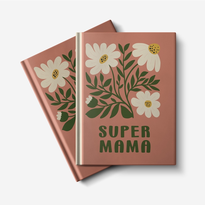 Mamin set - Super mama