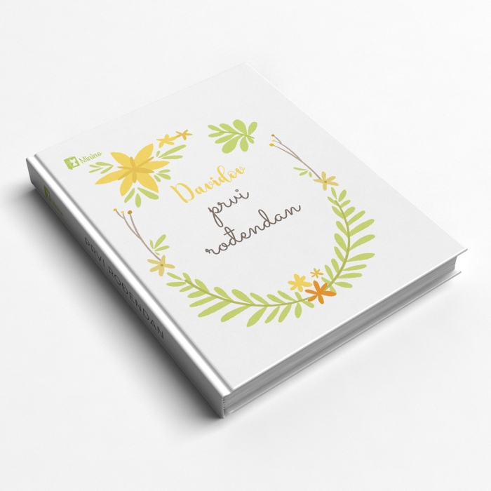 Personalizovani planer za prvi rođendan - Venčić