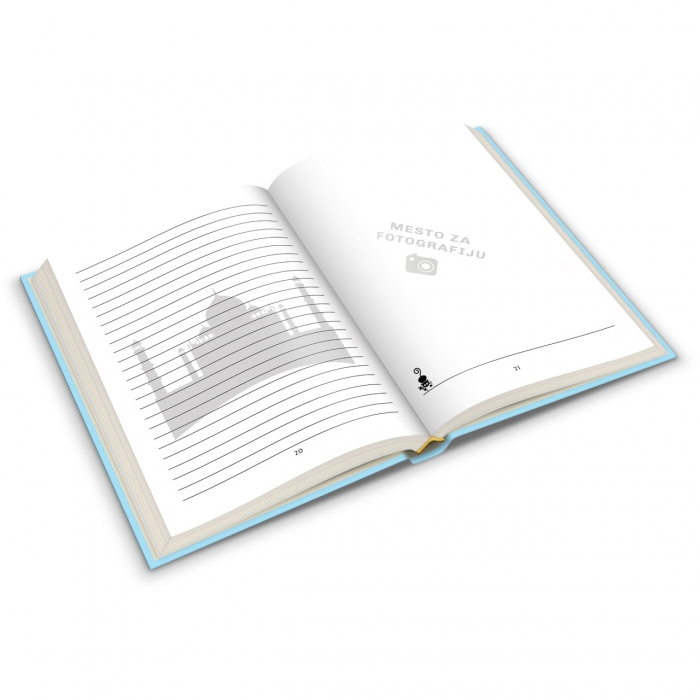 Planer dnevnik putovanja (motiv globus) 6