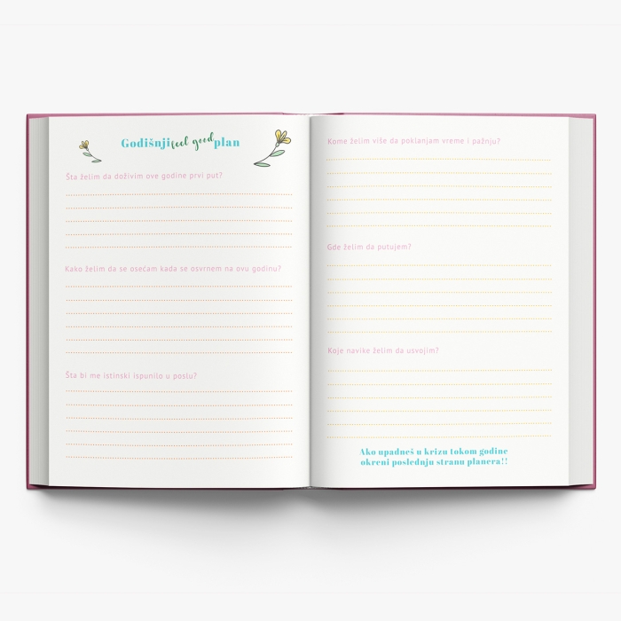 Feel Good planer - Sve je teško dok ne postane lako 1